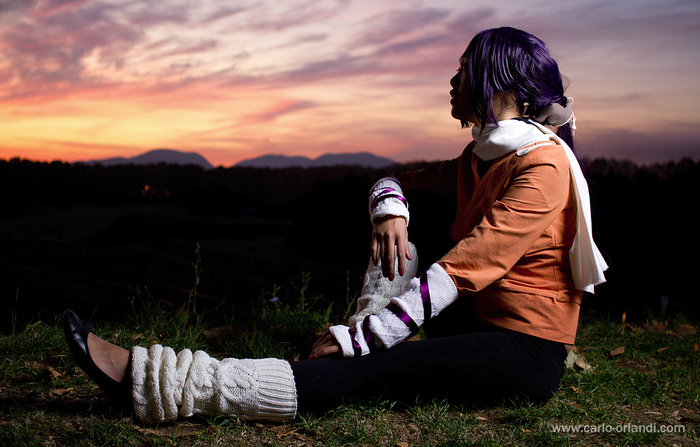 Ritratto al tramonto - "Yoruichi"