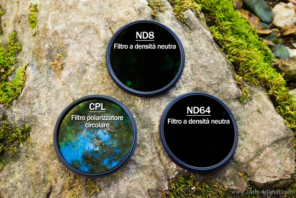 Set Filtri Fotografici NEEWER 67mm - ND8, ND64 E CPL | Vetro Ottico HD Nano Rivestito